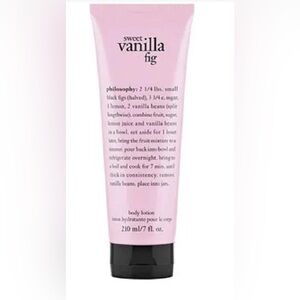 philosophy sweet vanilla fig body lotion 7 oz New $32 Retail